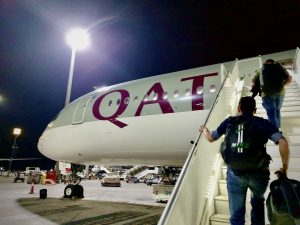 Qatar Airways DOH-CPH QR161 Airbus A350