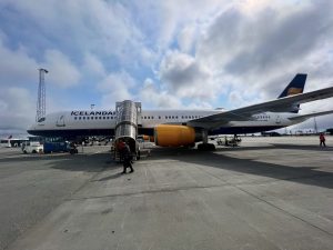 Icelandair Boeing 737-8 MAX med navnet "Dyrhólaey" fra 1999 (foto: Kenneth Karskov)