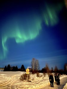 Nordlys i Rovaniemi (foto: Kenneth Karskov)