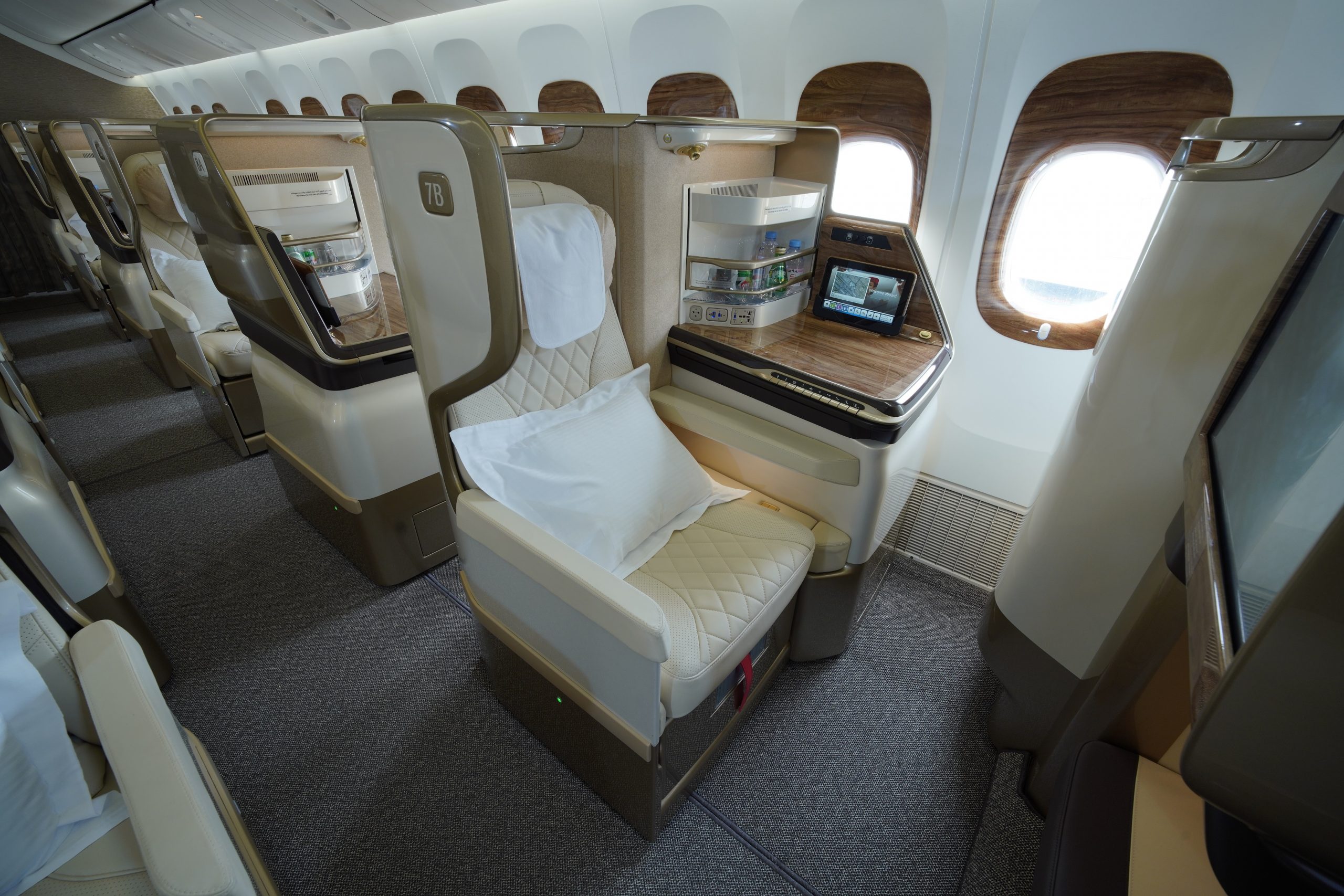 Nu kommer de nye Emirates kabiner til Europa