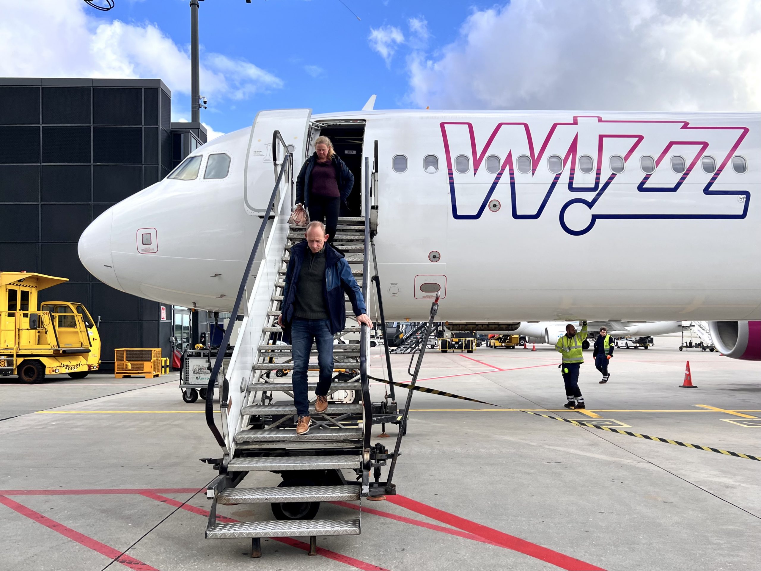 Wizz Air fly i Gdansk lufthavn (foto: Kenneth Karskov)