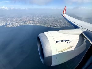 Billede: Norwegian fly over Europa (foto: Kenneth Karskov)