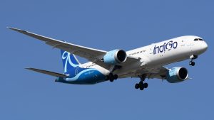Indiens største flyselskab er landet i Danmark Indigo flyver med Boeing 787 mellem København og Mumbai (foto: Københavns Lufthavne)
