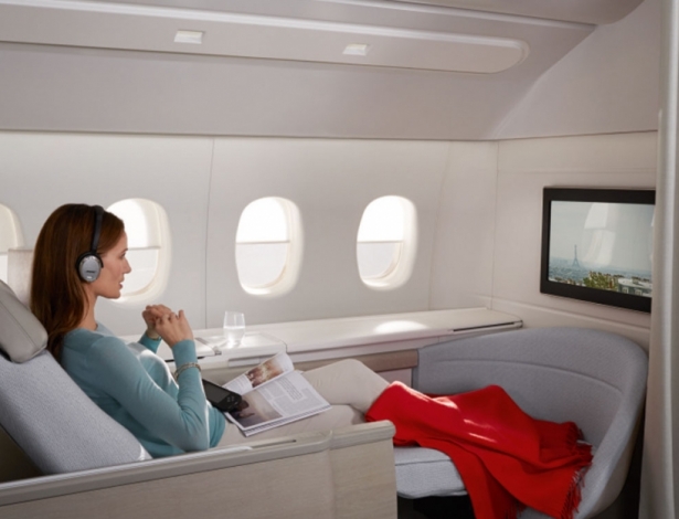 Air France First Class La Premiere NEW seat