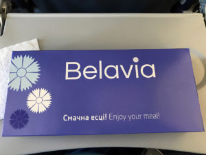 Belavia Economy Class box
