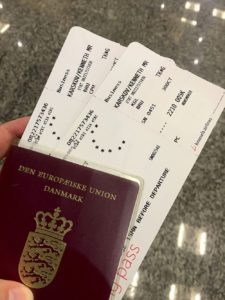 Brussels Airlines boarding kort