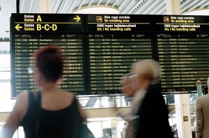 Afgangstavler i København Lufthavn (foto: København Lufthavn / CPH)