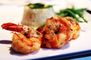 Cathay Pacific First Class Main Course