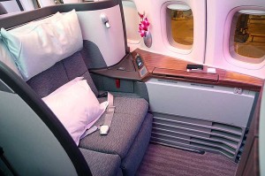 LISTE: Flyselskaber med First Class Cathay-Pacific-first-class-sæde