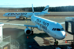 Finnair fly i Helsinki Airport (foto: Kenneth Karskov)