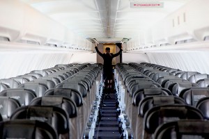 Ny rute til Nashville Foto: Interiør på Icelandairs Boeing 757 (foto: Kenneth Karskov)