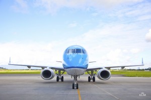 Et af KLMs Embraer fly (foto: KLM / PR)