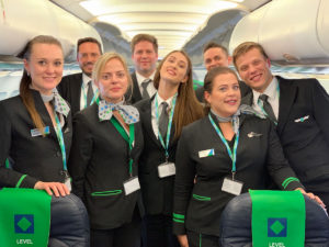 LEVEL crew A321 CPH-VIE