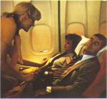 Lufthansa 1978 First Class seat