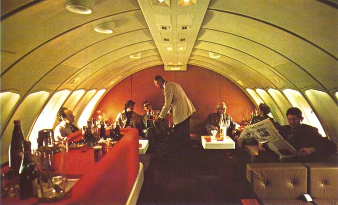 Lufthansa 747 top deck