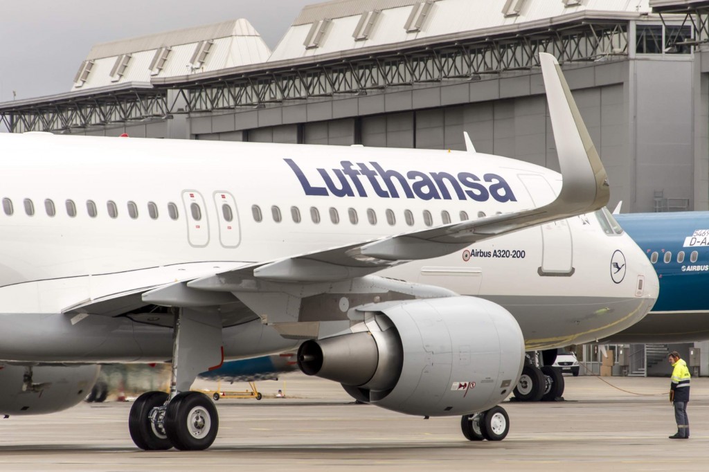 Erster Airbus A320 mit Sharklets