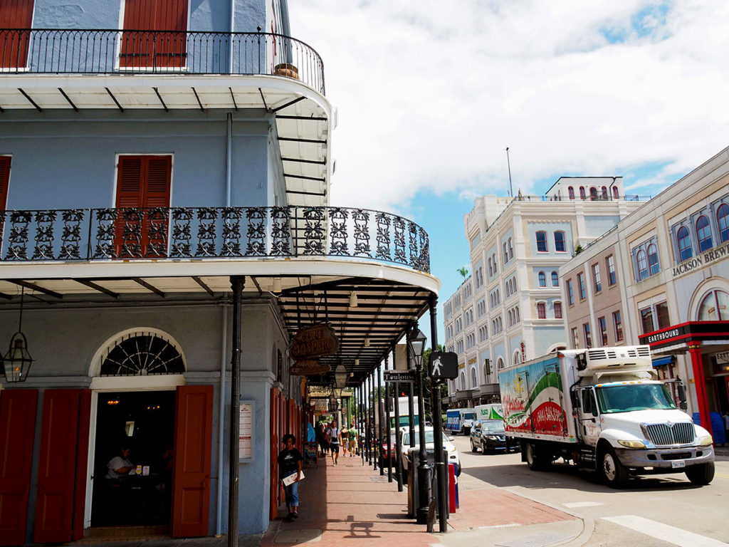 Franske kvarter New Orleans