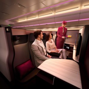 Qatar Airways Qsuite Business Class