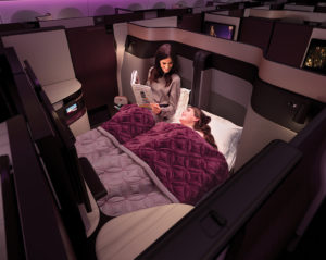 Qatar Airways Qsuite Business Class