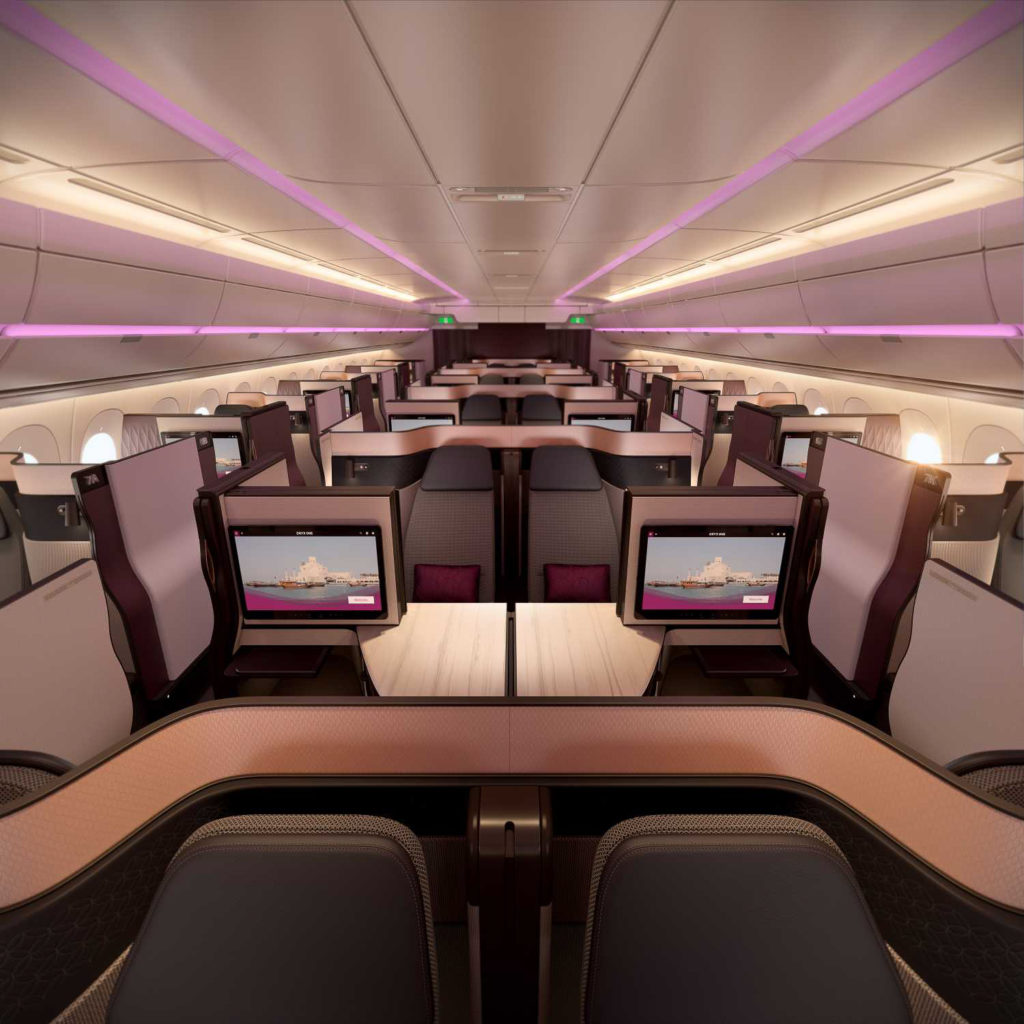 Qatar Airways Qsuite Business Class