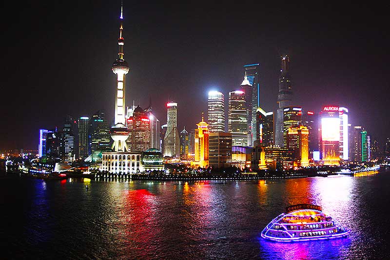 Shanghai-by-Night Shanghai er seneste kinesiske SAS destination