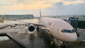 Thai Airways Boeing 777-300 ER i Københavns Lufthavn (foto: Kenneth Karskov)