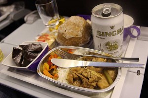 Thai Airways TG951 CPH BKK main-meal
