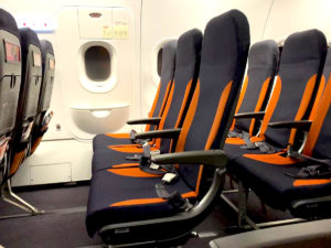 easyJet A319 seats